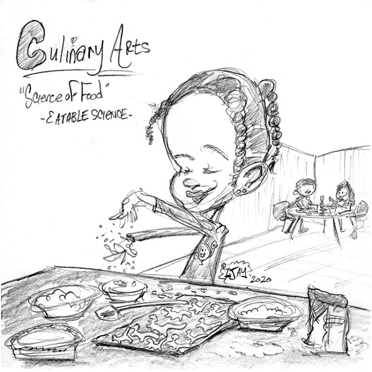 "Educational Art Project, Kids In Business" Newark, NJ" (2020) Graphite.